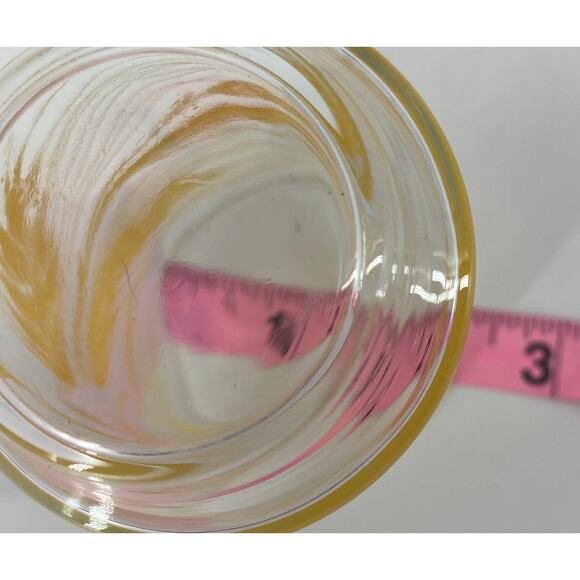 Set 3 Vintage 1969s Libby Juice Glasses Wheat Design Great condition 3.5'' Gold - Picture 7 of 7